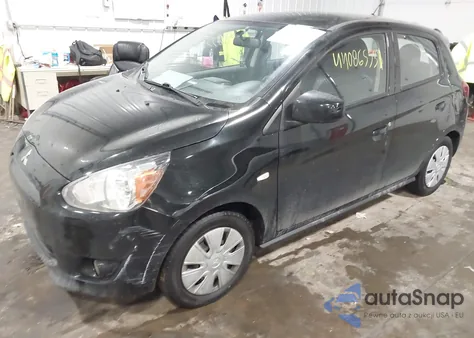2015 Mitsubishi Mirage De z USA, uszkodzony, nr VIN ML32A3HJ6FH042223